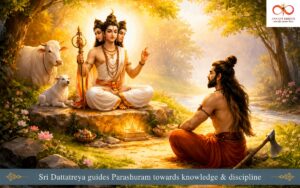 Lord Parashurama, Lord Dattatreya, and the Wisdom of Tripura Rahasya