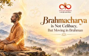 Brahmacharya Not Celibacy, But Moving in Brahman